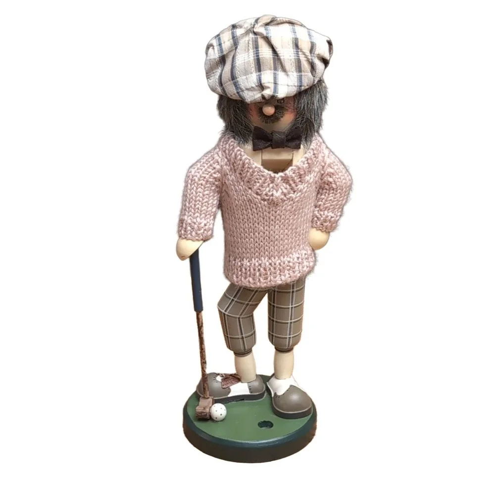 Zim's Golfing Grandpa Nutcracker 1997 Limited Edition 14